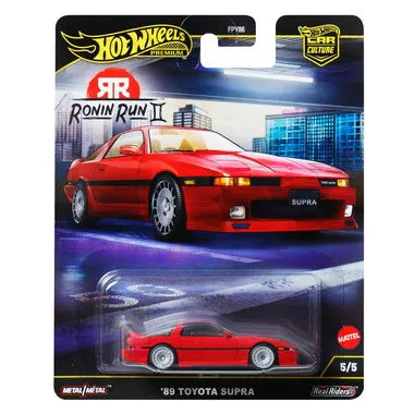 JBK90 ホットウィール カーカルチャー ローニン・ランⅡ '89 トヨタ スープラ