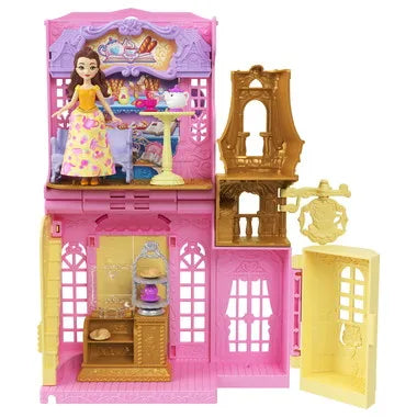 JLT63 ディズニープリンセス たのしいおみせ ベルのティーショップ(かさねるおしろシリーズ!ミニドール)