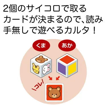 11956 どうぶつサイコロかるた