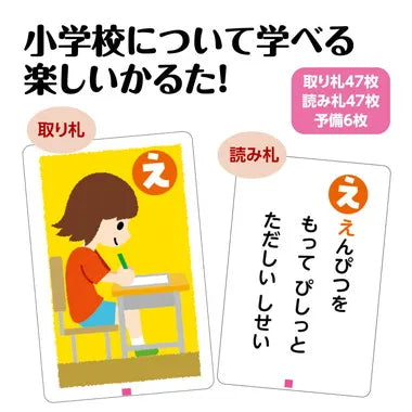 21889 しょうがっこうってなあに?かるた