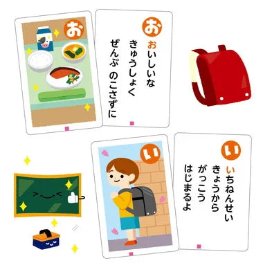 21889 しょうがっこうってなあに?かるた