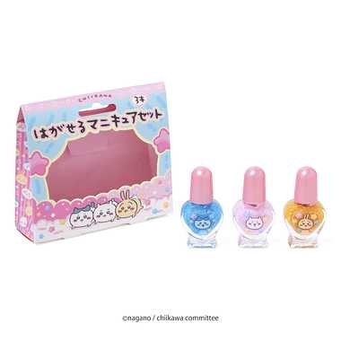 230410 ちいかわ はがせるマニキュア3本セット