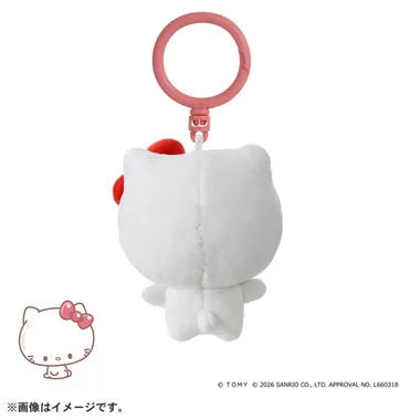 ぷにコミュ ぷにぬいキーチェーン ハローキティ キティのぷにるんず