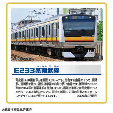 キミの街のヒーローシリーズ E233系南武線