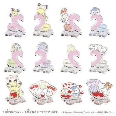 ポケモン ポケピース ちょこんとつながるアクリルスタンド ~Mellow Heart~