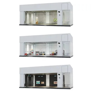 tomica GARAGE SILVER WHITE Standard Edition