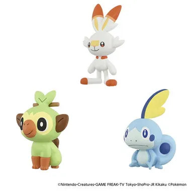 ポケモン30周年記念 モンコレ旅立ちの3匹セット ガラル地方
