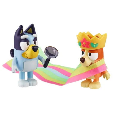 ブルーイ ブルーイなかよしフィギュアセット クイーンビンゴとブルーイ