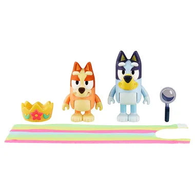 ブルーイ ブルーイなかよしフィギュアセット クイーンビンゴとブルーイ