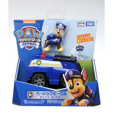 パウ・パトロール ベーシックビークル(フィギュア付き) チェイス ポリスカー