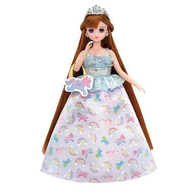 【別倉庫より取り寄せ商品】ゆめいろドレスセット ゆめかわレインボー
