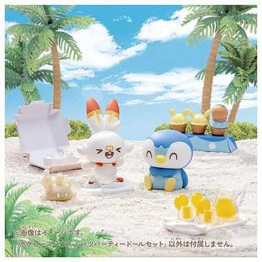 ポケモン ポケピースハウス レッツパーティードールセット