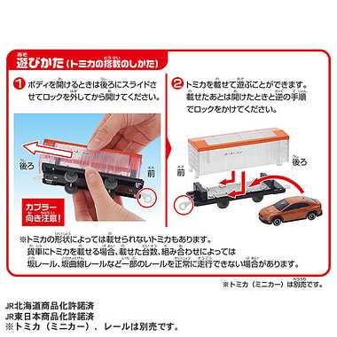 いっぱいつなごう トミカをはこぶぞ!EF65 カートレイン