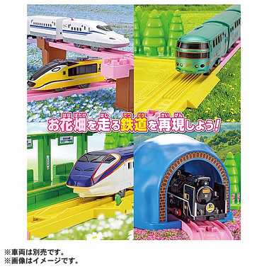 景色のカラーレールキット~花と鉄道~