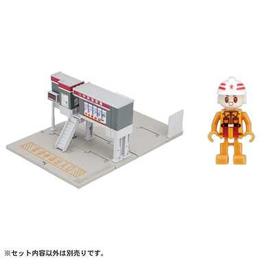 トミカタウン 消防署(消防士付き)
