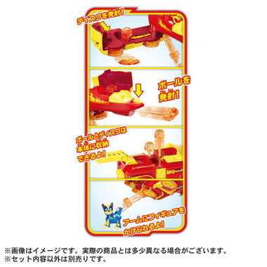 パウ・パトロール パウっと変形!フライングビークル マーシャル マイティファイヤートラック