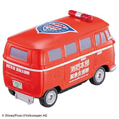 カーズ トミカ C-19 フィルモア(消防指揮車タイプ)