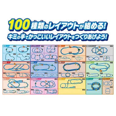 100のレイアウトがつくれる!ドリームレールキット
