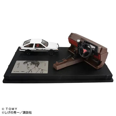 トミカプレミアムunlimited STEERING VIEW 頭文字D AE86 トレノ(第1巻仕様)