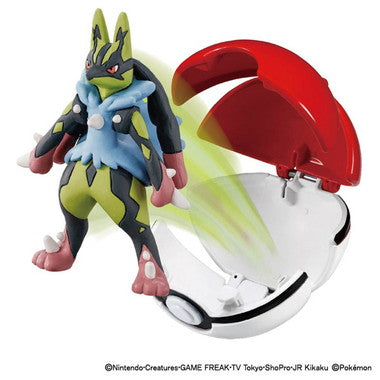 モンコレ ポケデルゼ 黄色いメガルカリオ(モンスターボール)