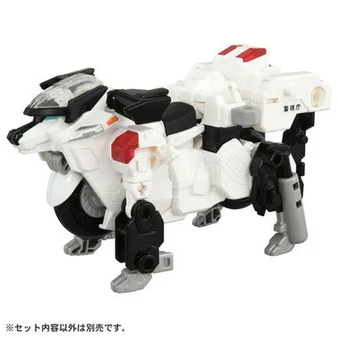 トミカ ジョブレイバー TJBDX ライジングポリスブレイバー デカライドアーマー白バイ DXセット
