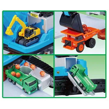 トミカビークルタウン 変形ショベルカー(トミカ付き)