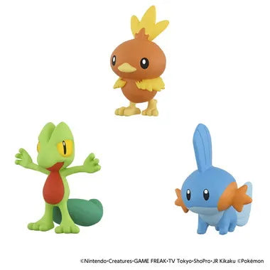 ポケモン30周年記念 モンコレ旅立ちの3匹セット ホウエン地方