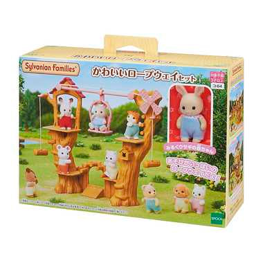 コー64 かわいいロープウェイセット