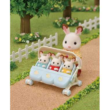 セ-217 みつごちゃんベビーカー