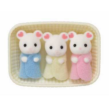 ネ-108 マシュマロネズミのみつごちゃん