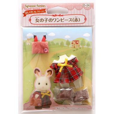 女の子のワンピース(赤)