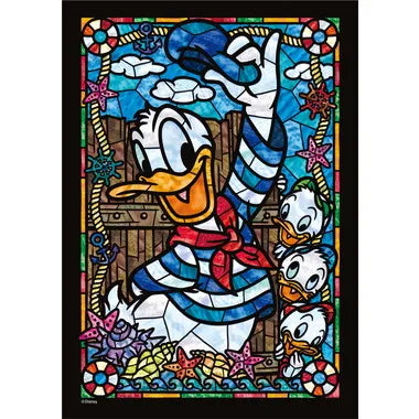 DSG-266-954 ドナルドダック ステンドグラス〈ステンドアート〉