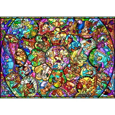 D-2000-603 オールスター ステンドグラス 2000P