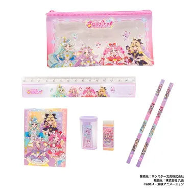 260222 名探偵プリキュア ポーチ入りステーショナリーセット