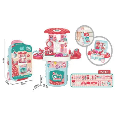 9106-1 i MINI KITCHEN キャリーケース メイクアップセット
