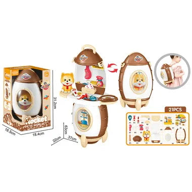 9107-1 i MINI KITCHEN ロケット ペットショップセット