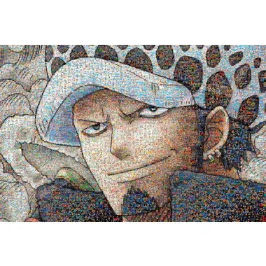 ワンピース1000-584 ワンピースモザイクアート【ロー】