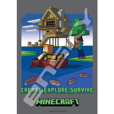 208-124 Gone Fishing MINECRAFT