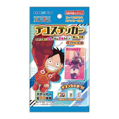 ワンピース デコステッカーガムつき エッグヘッド編