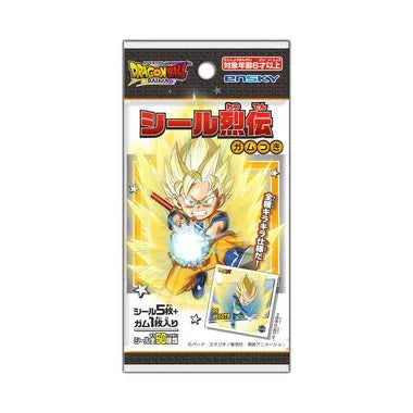 ドラゴンボールDAIMA シール烈伝ガムつき