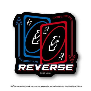 ダイカットステッカーミニ REVERSE UNO