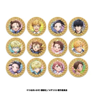 金メダル風カンバッジ TVアニメ「メダリスト」