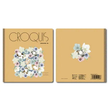 クロッキーブック Winter mofusand×日比谷花壇