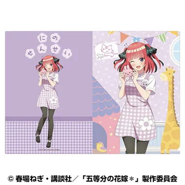 A4クリアファイル(いつつごようちえん) ②中野 二乃(幼稚園の先生風) 五等分の花嫁*