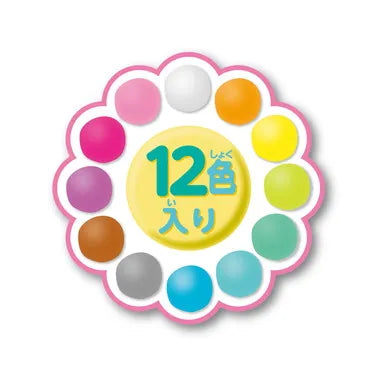 お米のねんDo!もっちりなめらかお米ねんどパステル12色