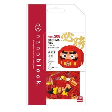 NBC_208 nanoblock だるま 赤