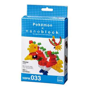 NBPM_033 ナノブロック ポケットモンスター ホウオウ
