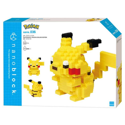 NBPM_036 ナノブロック ポケットモンスター ピカチュウDX