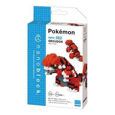 NBPM_062 ナノブロック ポケットモンスター グラードン
