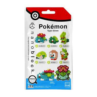 NBMC_21 ナノブロック ミニナノ ポケットモンスター くさタイプ(単品)